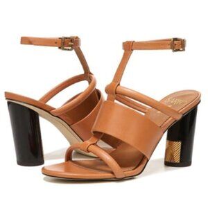 FRANCO SARTO Ollieglad Ankle Strap Sandal In Camel